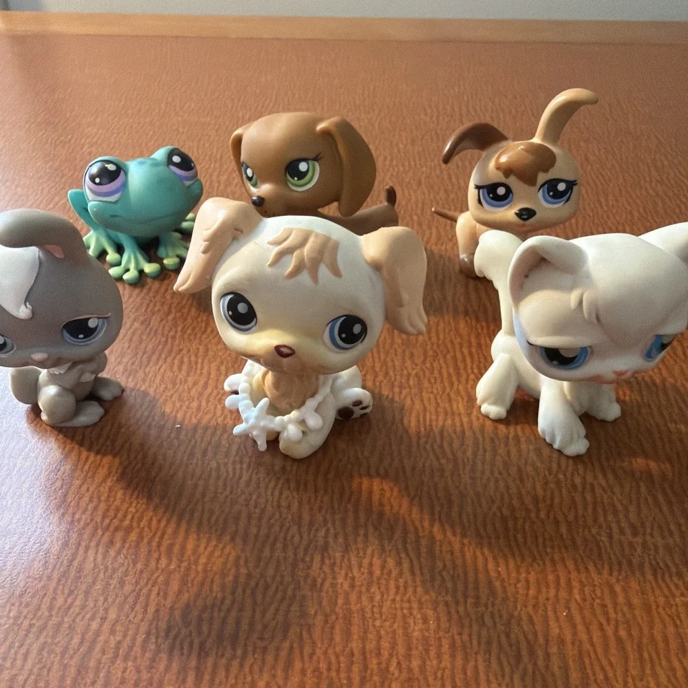 Lot of 6 Little Pet Shop: 140, 1339, 14, 139, 009, 155